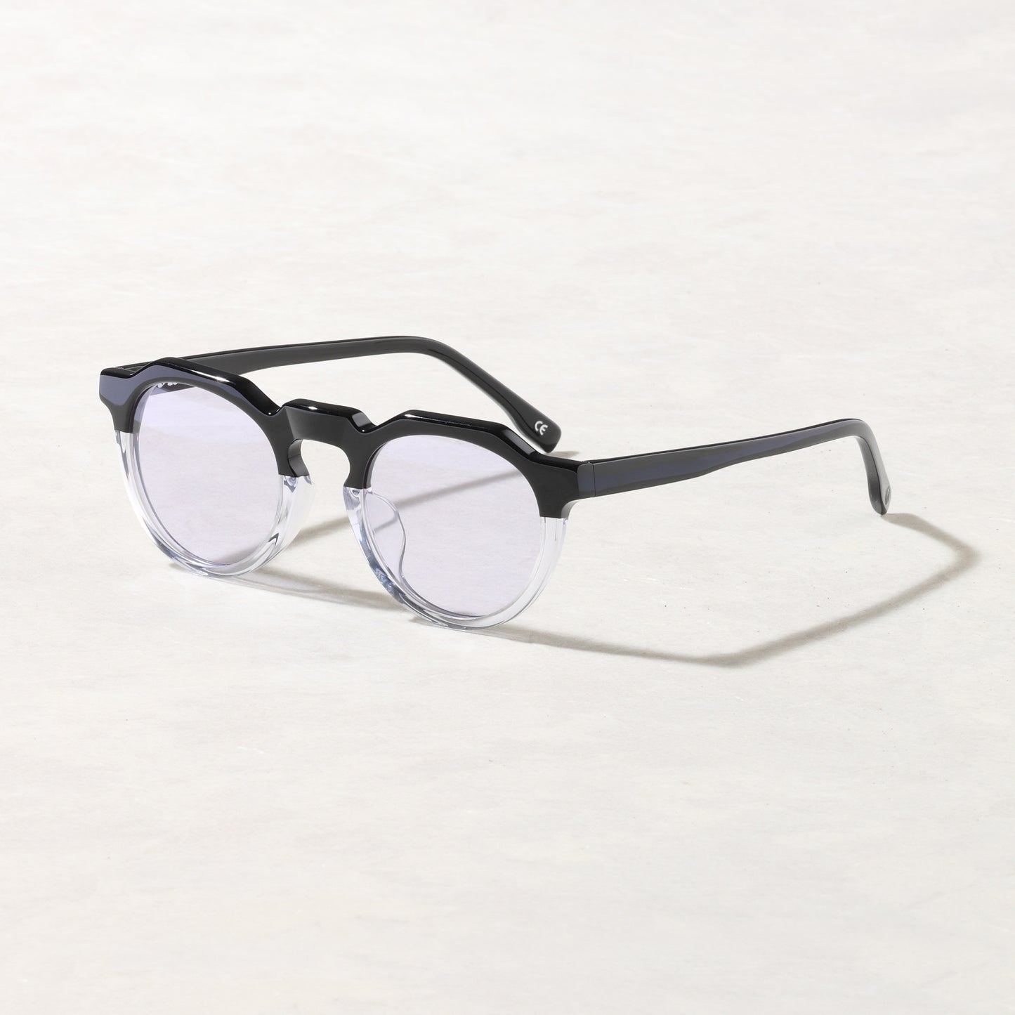 #03 BLACK × CLEAR / SMOKY PURPLE
