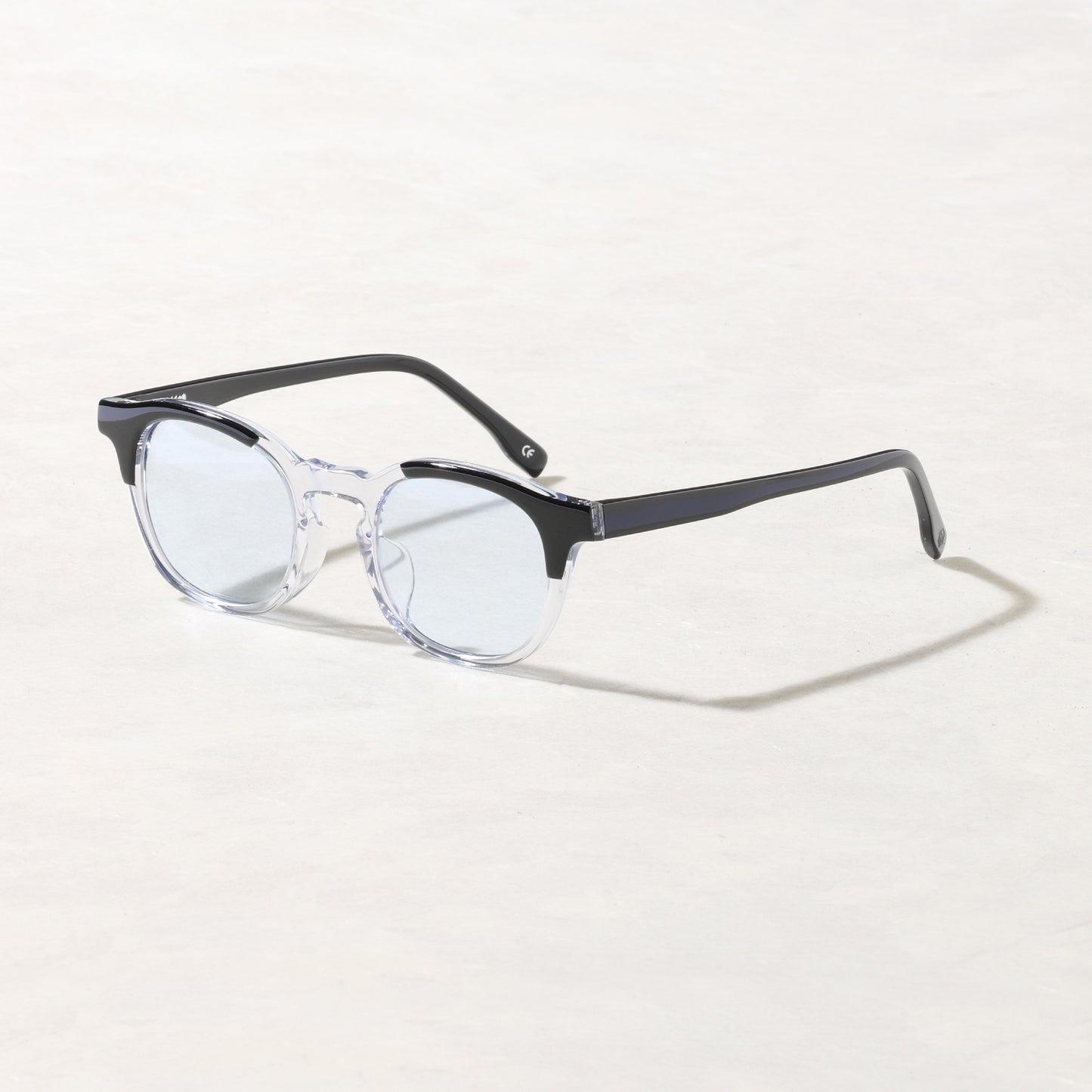 #06 BLACK × CLEAR / SMOKY BLUE