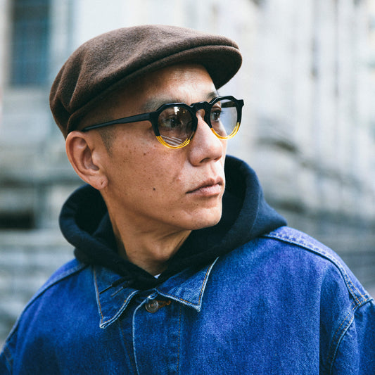 #03 BLACK × YELLOW / LIGHT GREY