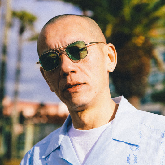 #13 GOLD TITANIUM / LIGHT GREEN (3310)