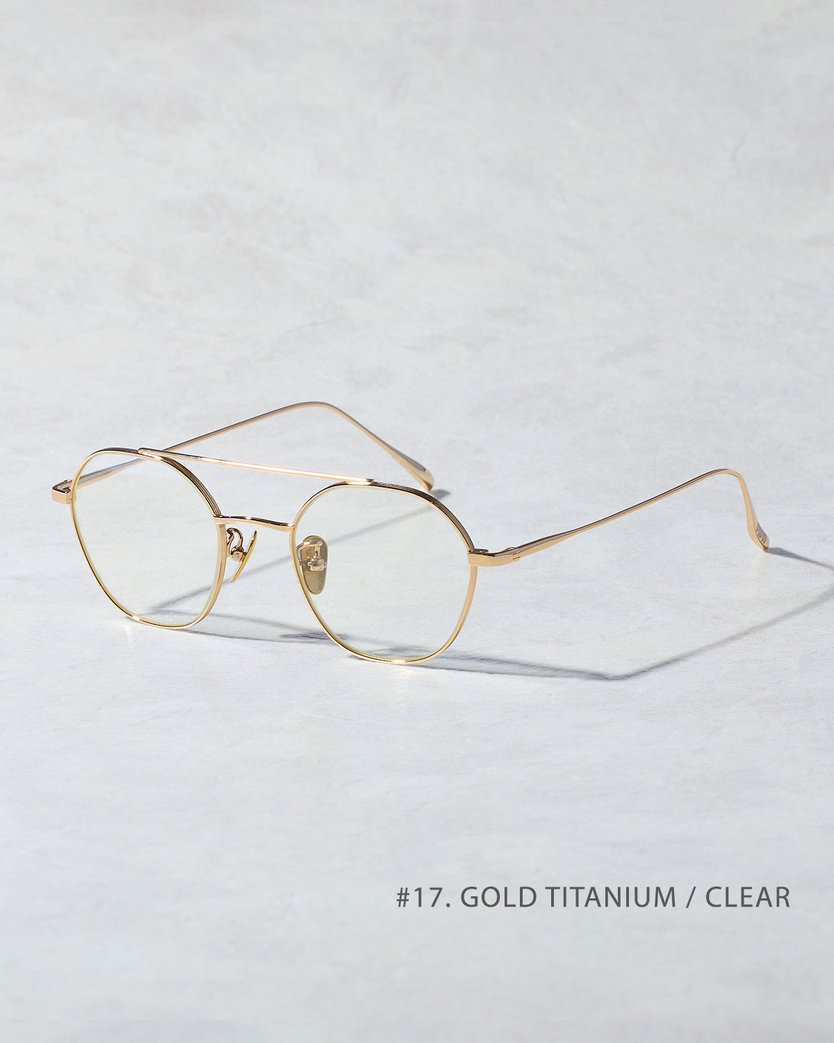 #17 GOLD TITANIUM / CLEAR