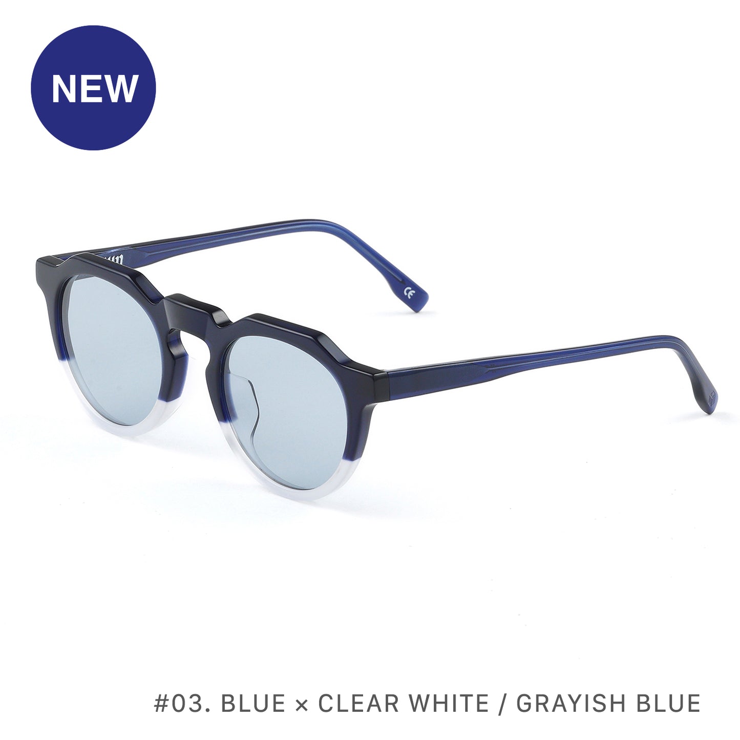 #03 BLACK × CLEAR / CLEAR