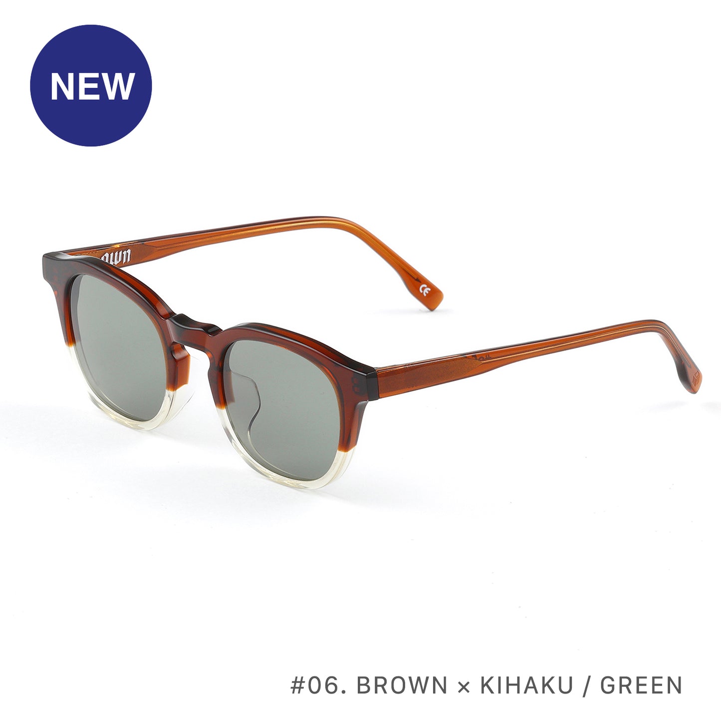 #06 BLACK × BROWN / BROWN