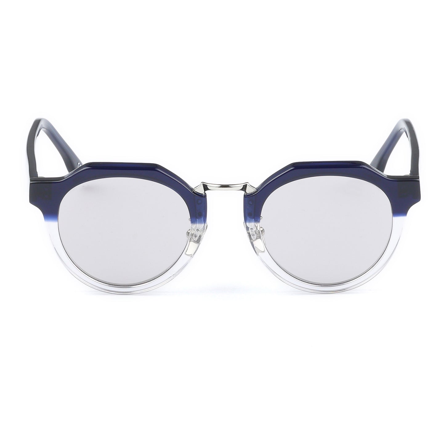 #09 BLUE × CLEAR / CLEAR GREY