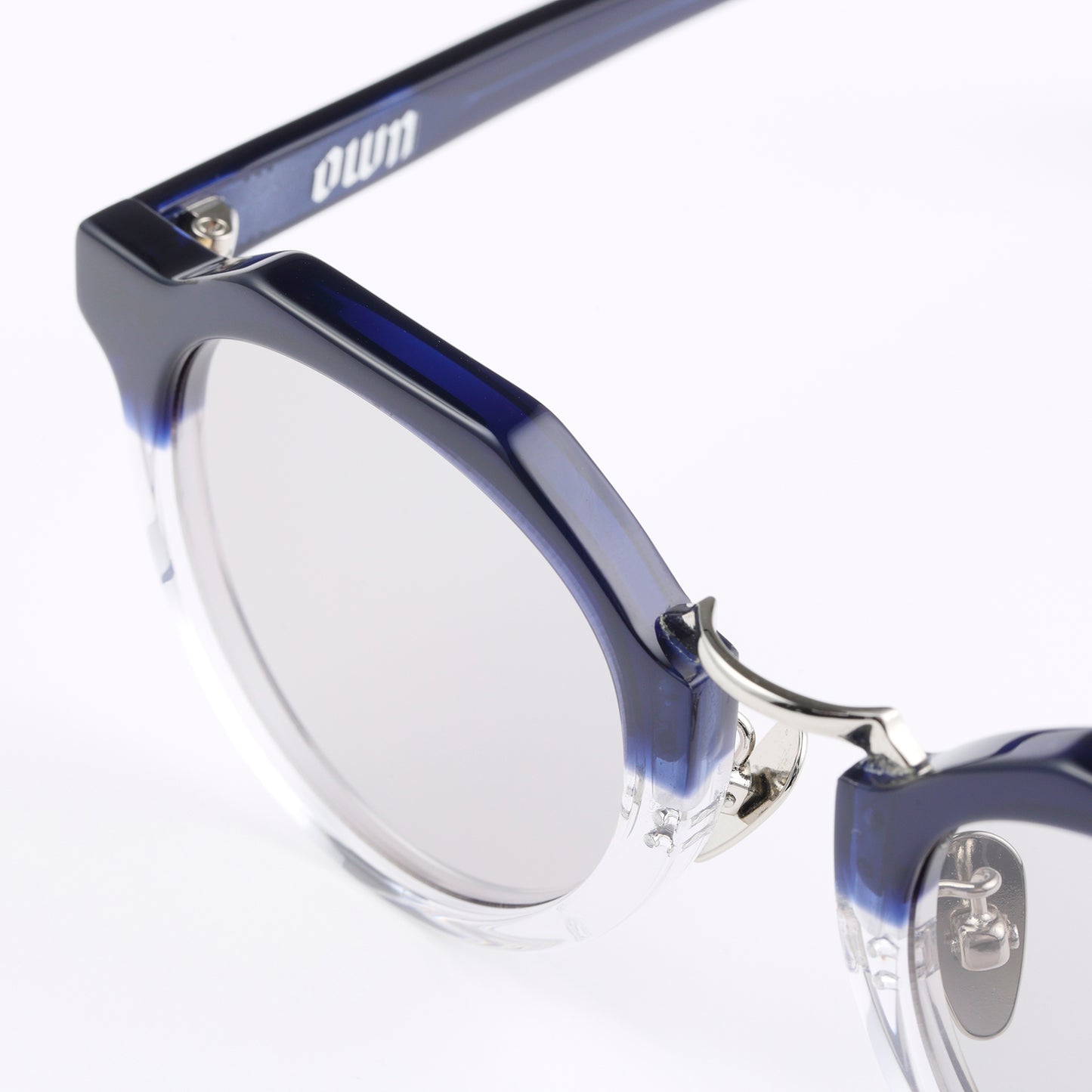 #09 BLUE × CLEAR / CLEAR GREY
