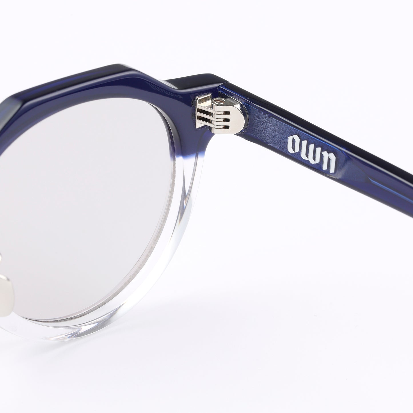 #09 BLUE × CLEAR / CLEAR GREY