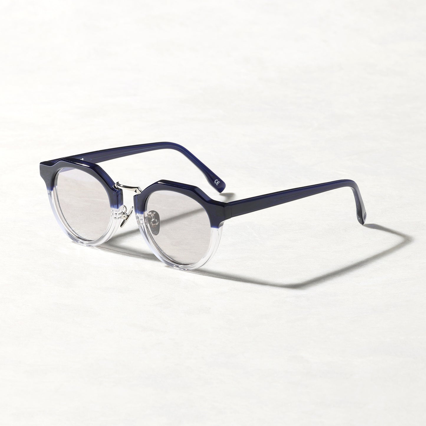 #09 BLUE × CLEAR / CLEAR GREY