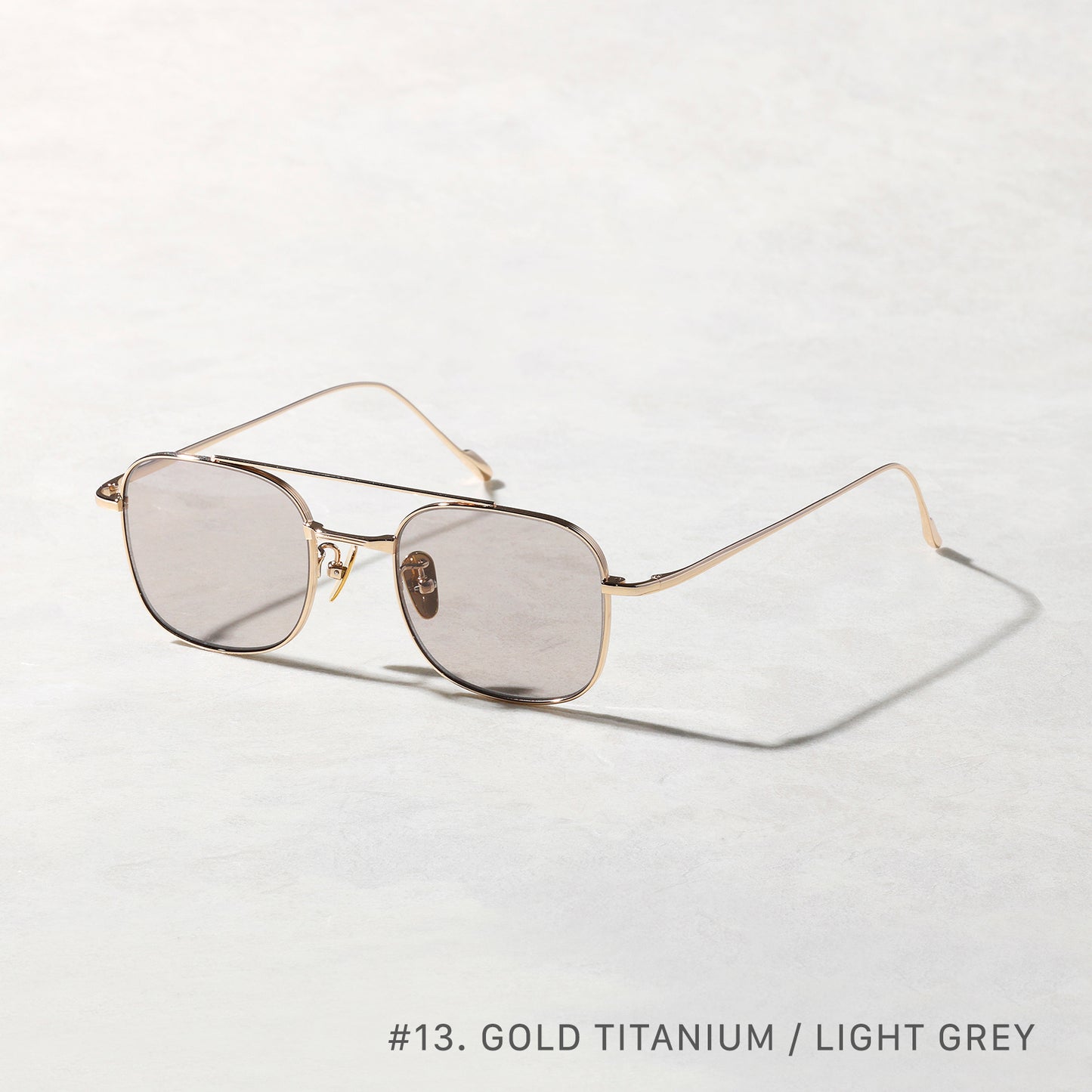 #13 GOLD TITANIUM / LIGHT GREEN (3310)