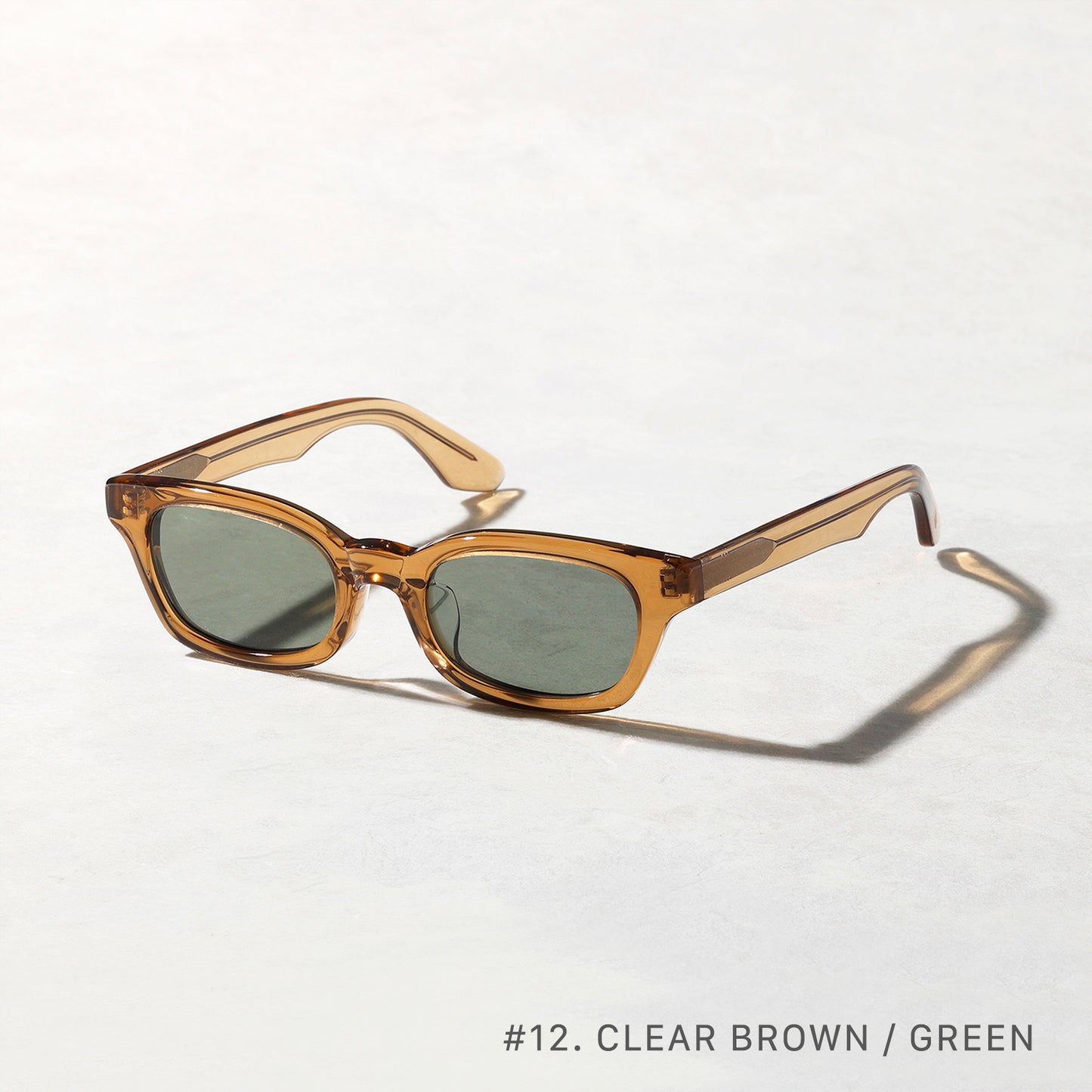 #12 CLEAR BROWN / GREEN
