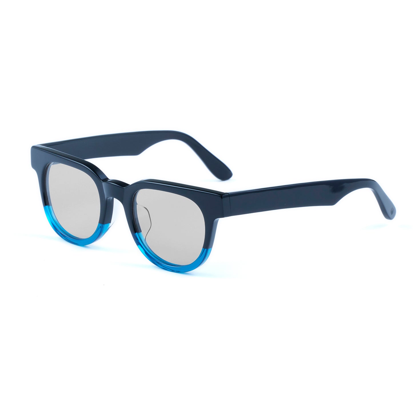 #11 BLACK × COBALT / LIGHT GREY