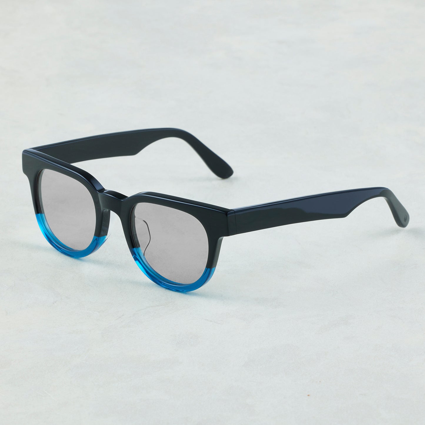 #11 BLACK × COBALT / LIGHT GREY