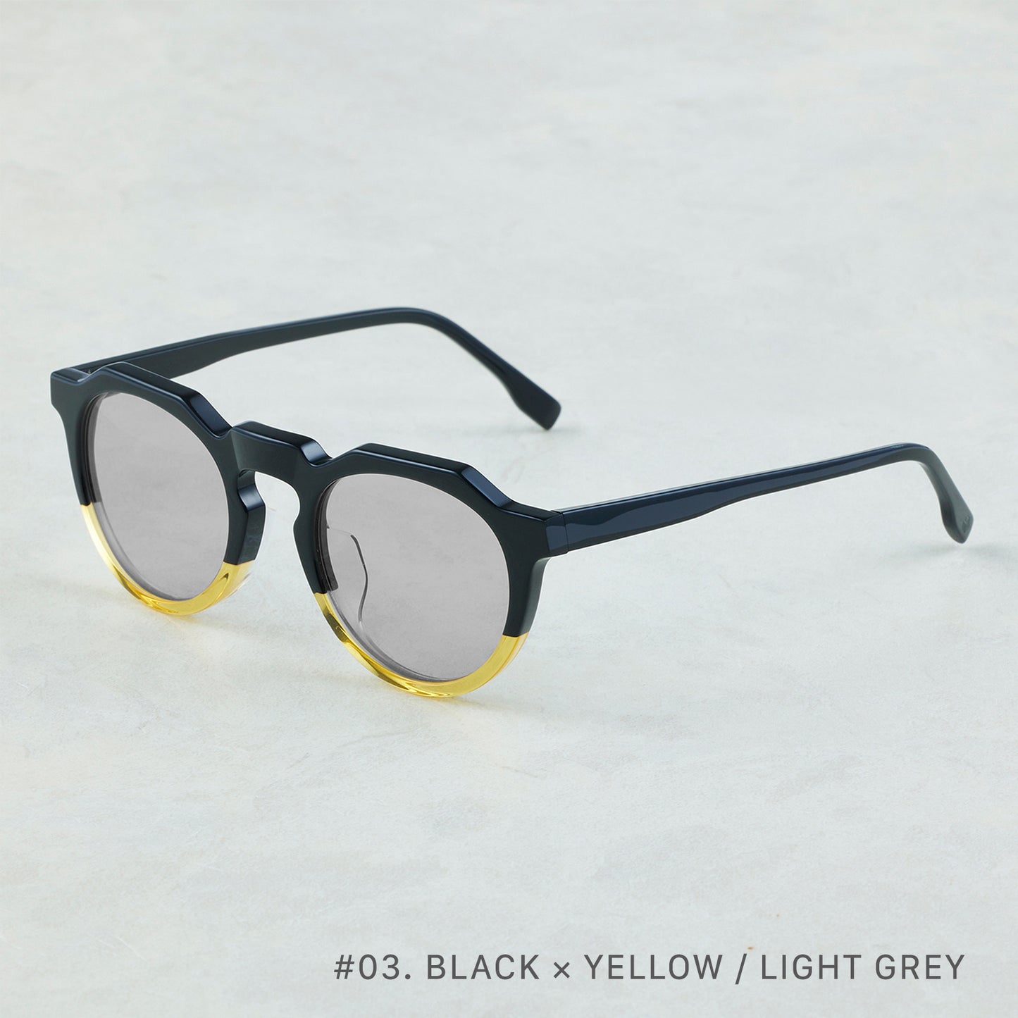 #03 YELLOW/CLEAR BLUE