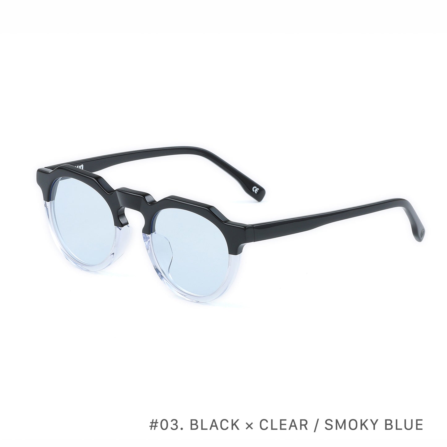 #03 YELLOW/CLEAR BLUE