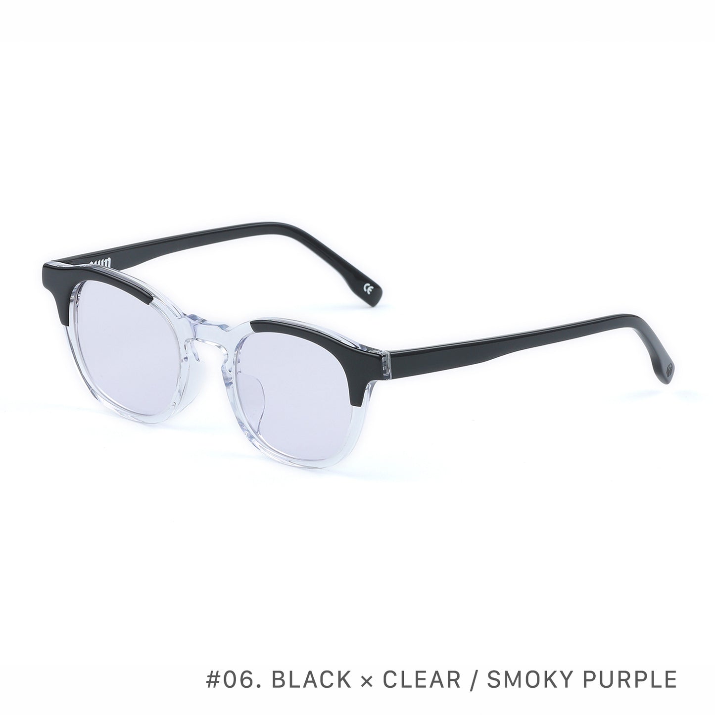 #06 BLACK × CLEAR / CLEAR