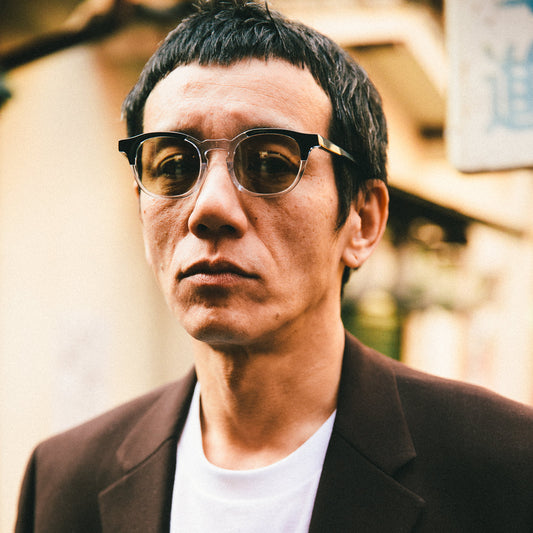 #06 BLACK × CLEAR / CLEAR BROWN