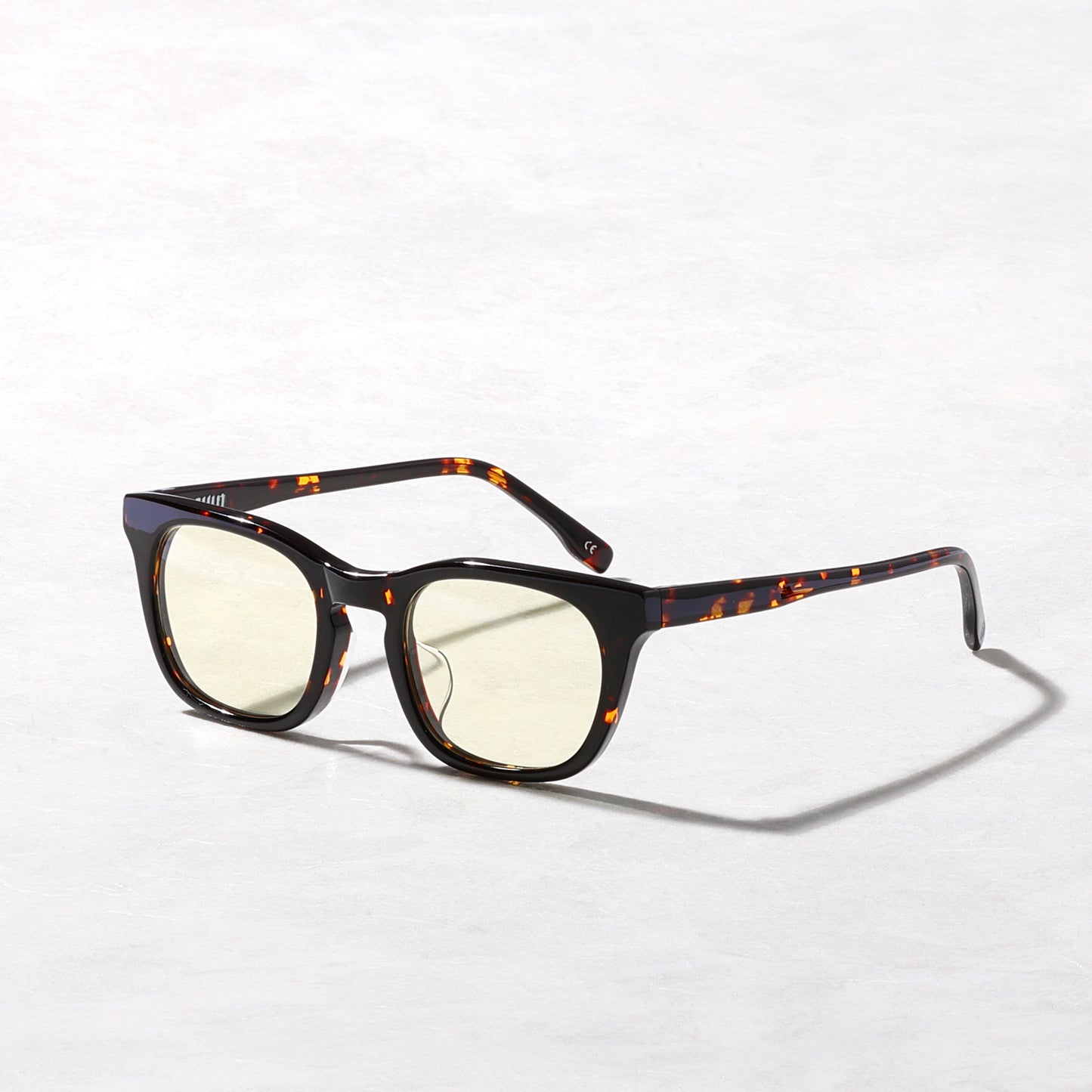 #01 DARK TORTOISE/YELLOW