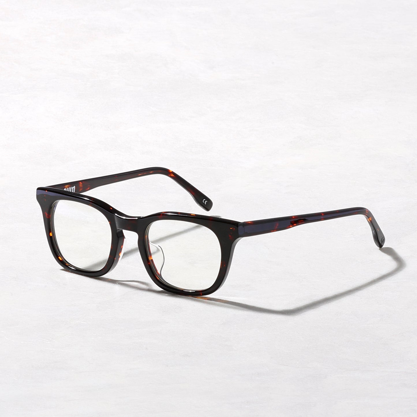 #01 DARK TORTOISE/CLEAR