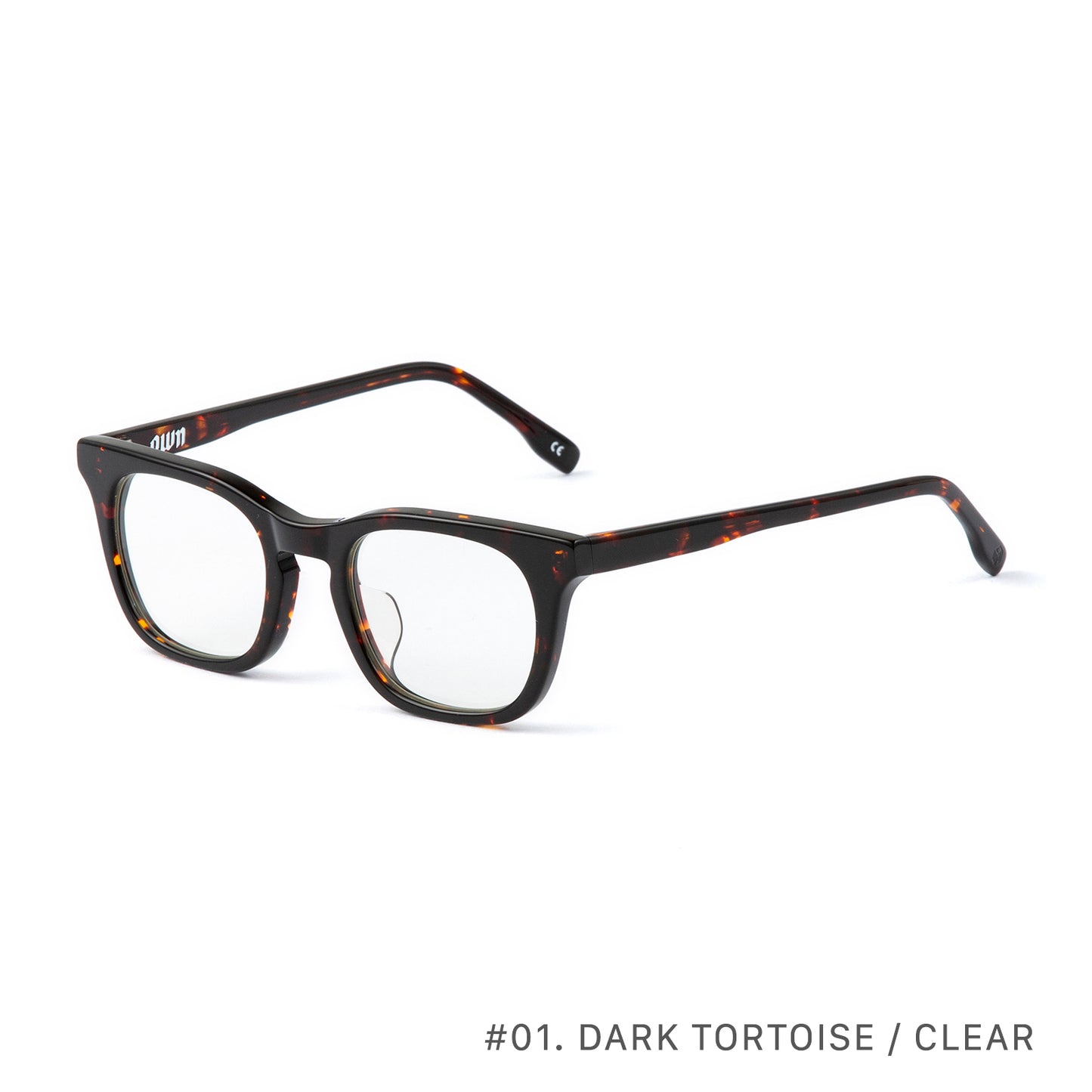 #01 BLACK/CLEAR