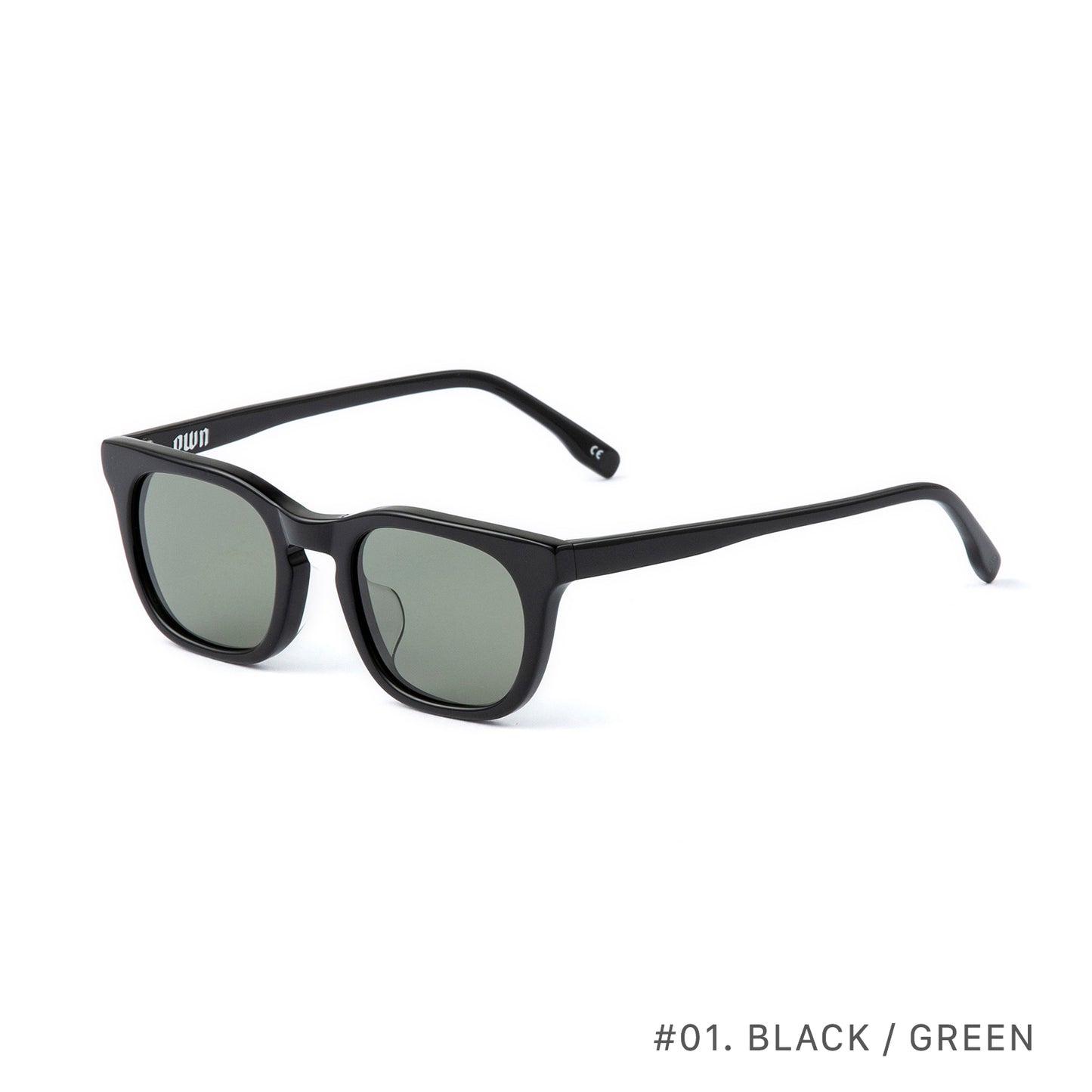 #01 DARK TORTOISE/CLEAR