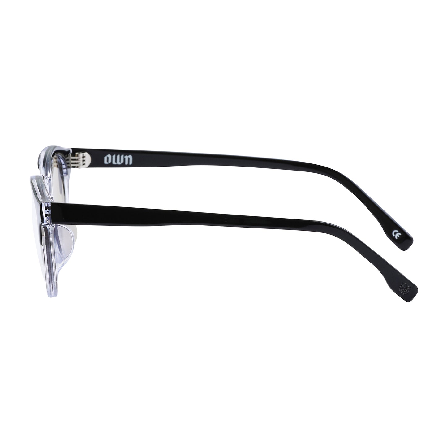 #06 BLACK × CLEAR / CLEAR BROWN