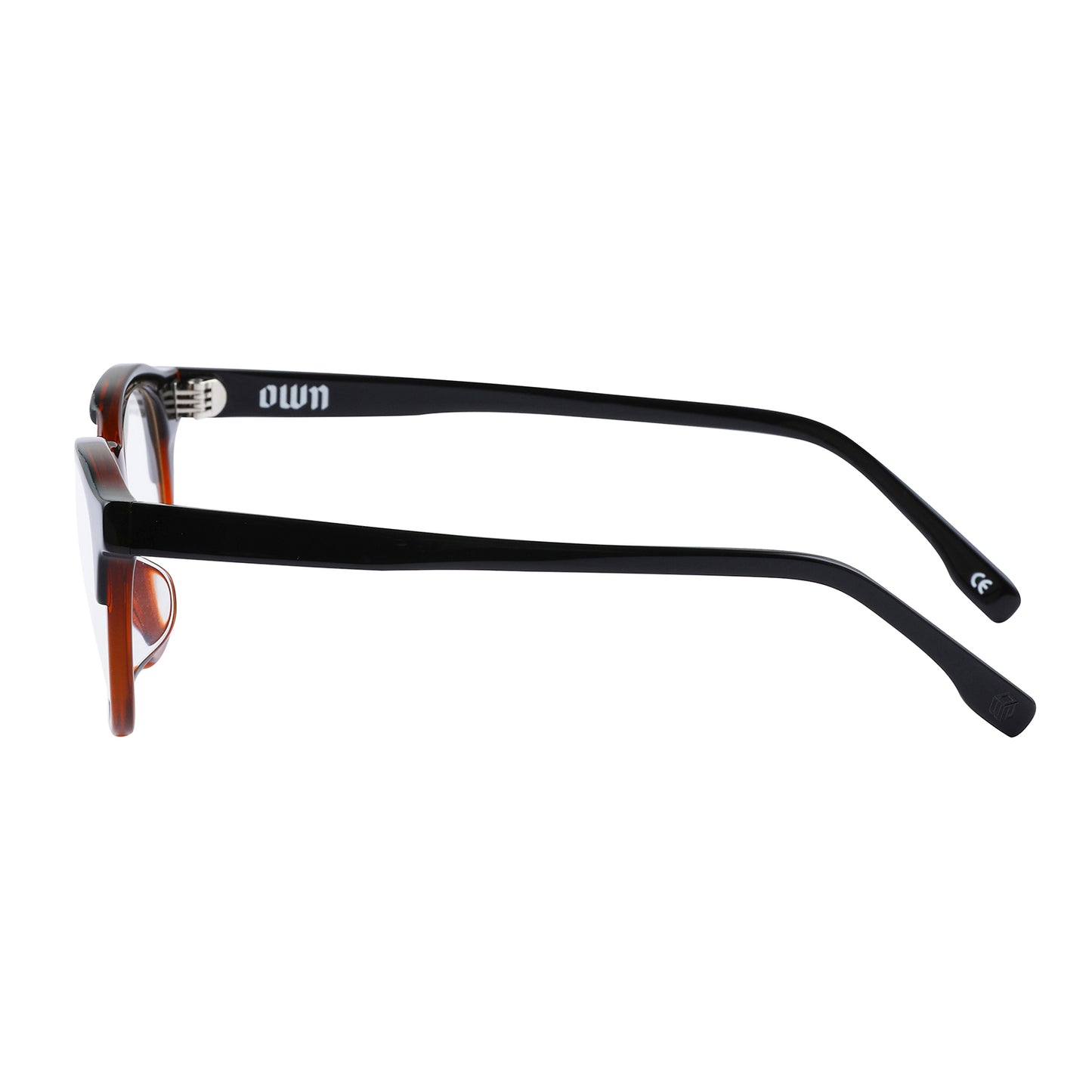 #06 BLACK × BROWN / CLEAR