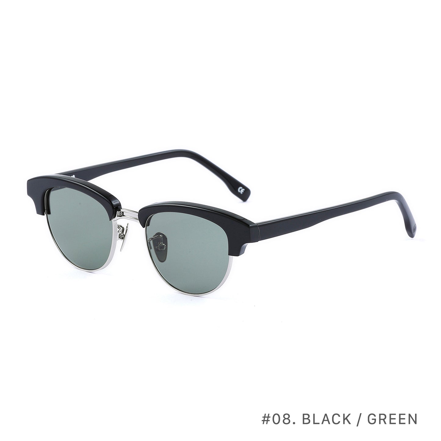 #08 BLACK / CLEAR
