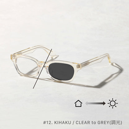 #12　CLEAR BROWN / CLEAR to GREY (調光)