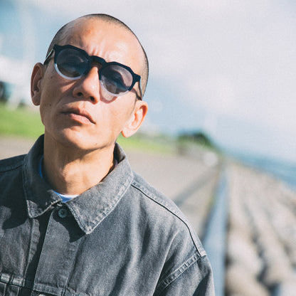 #03　BLUE × CLEAR WHITE / GRAYISH BLUE