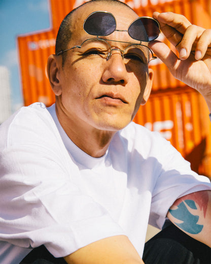 #17 FLIP-UP SILVER / NAVY