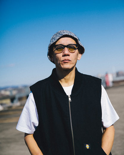 #20　BLACK × CLEAR / CLEAR BROWN