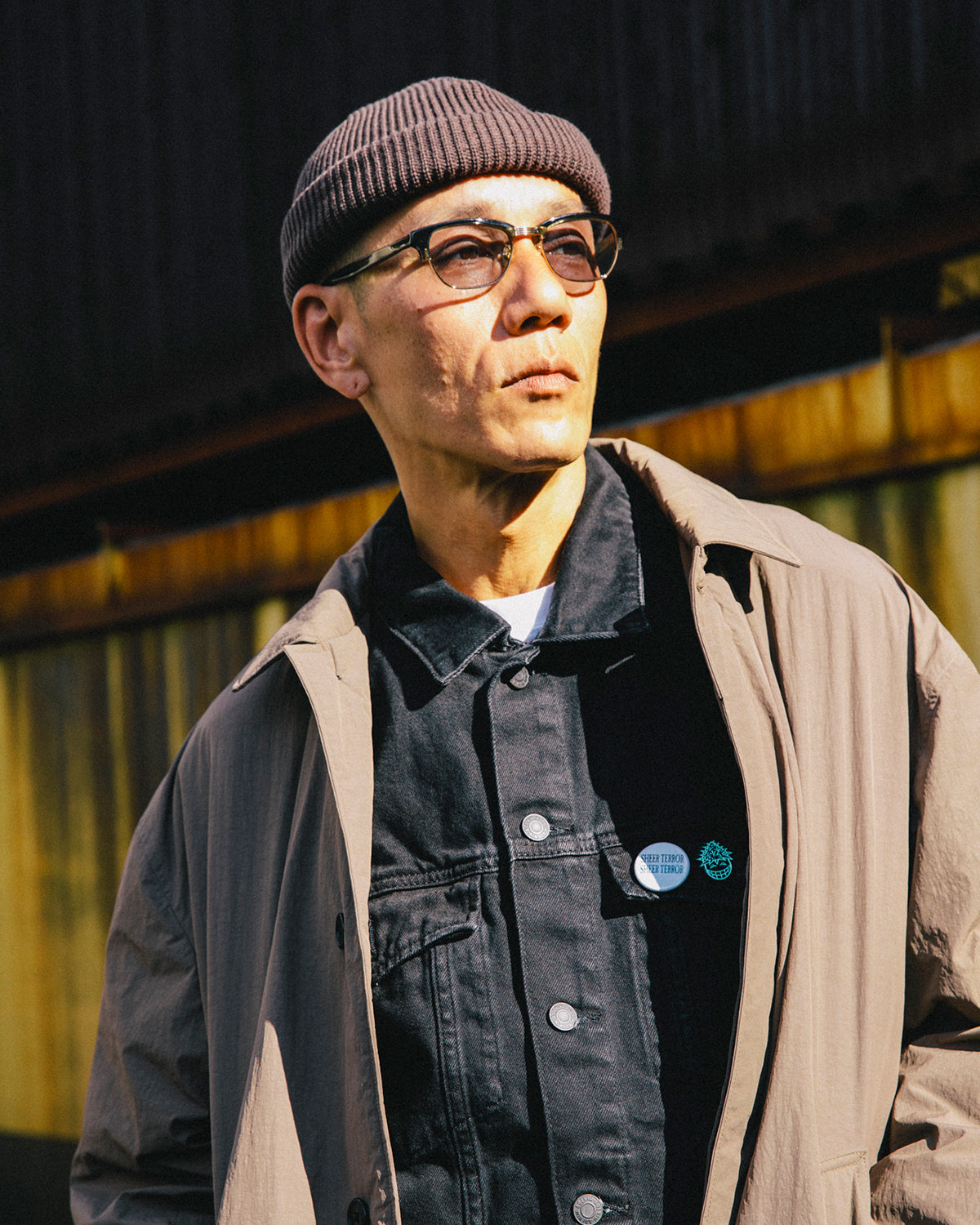 #19　GREY BROWN / CLEAR to GREY (調光)