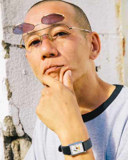 #17 FLIP-UP GOLD / PURPLE