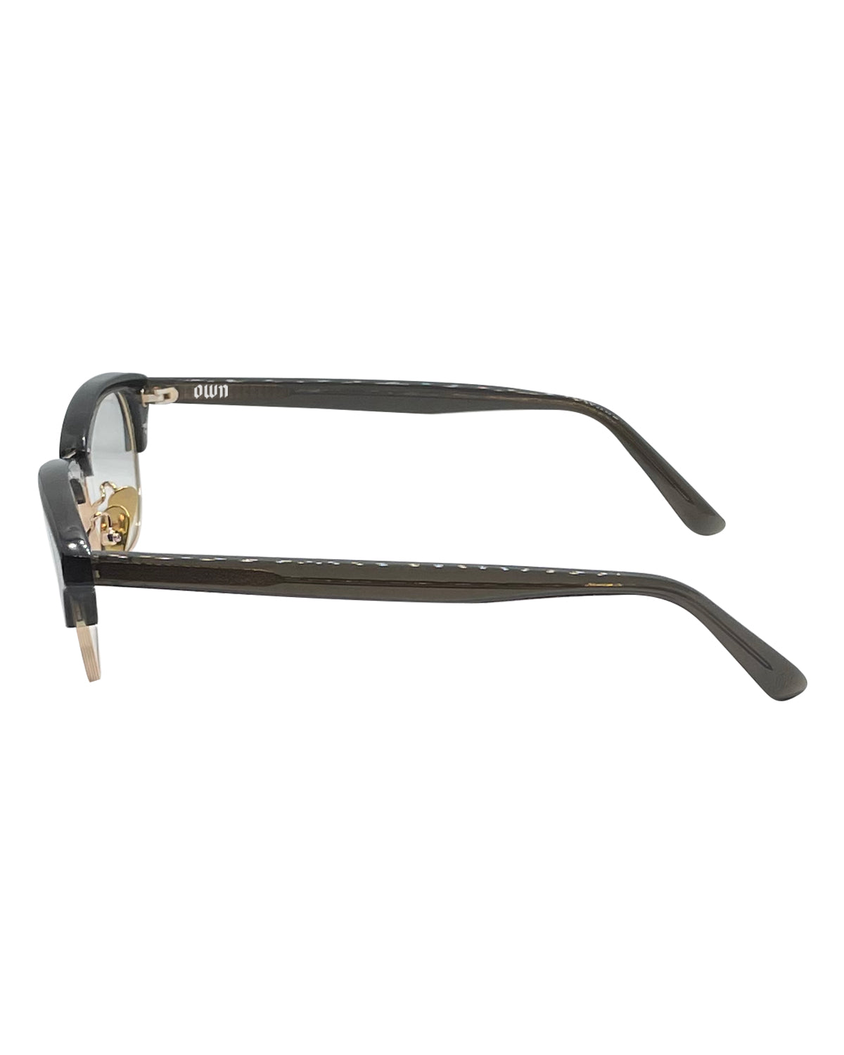 #19　GREY BROWN / CLEAR