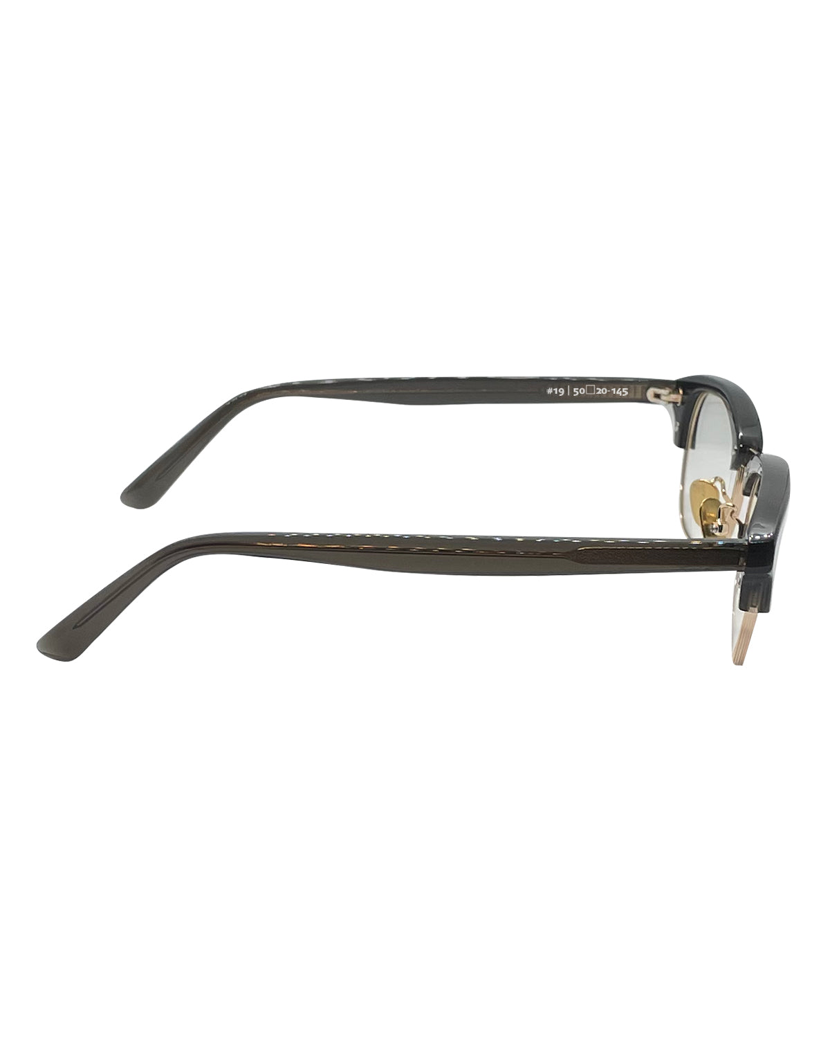 #19　GREY BROWN / CLEAR