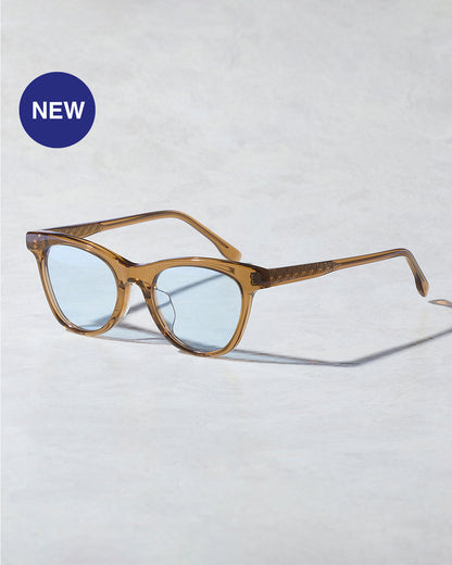 #14　CLEAR BROWN / SMOKEY BLUE