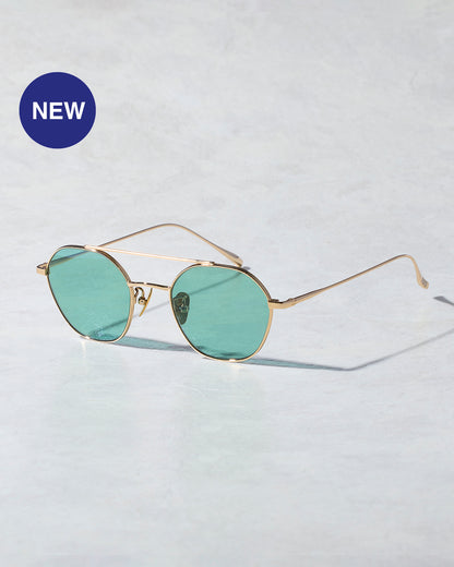 #17　GOLD TITANIUM / LIGHT GREEN