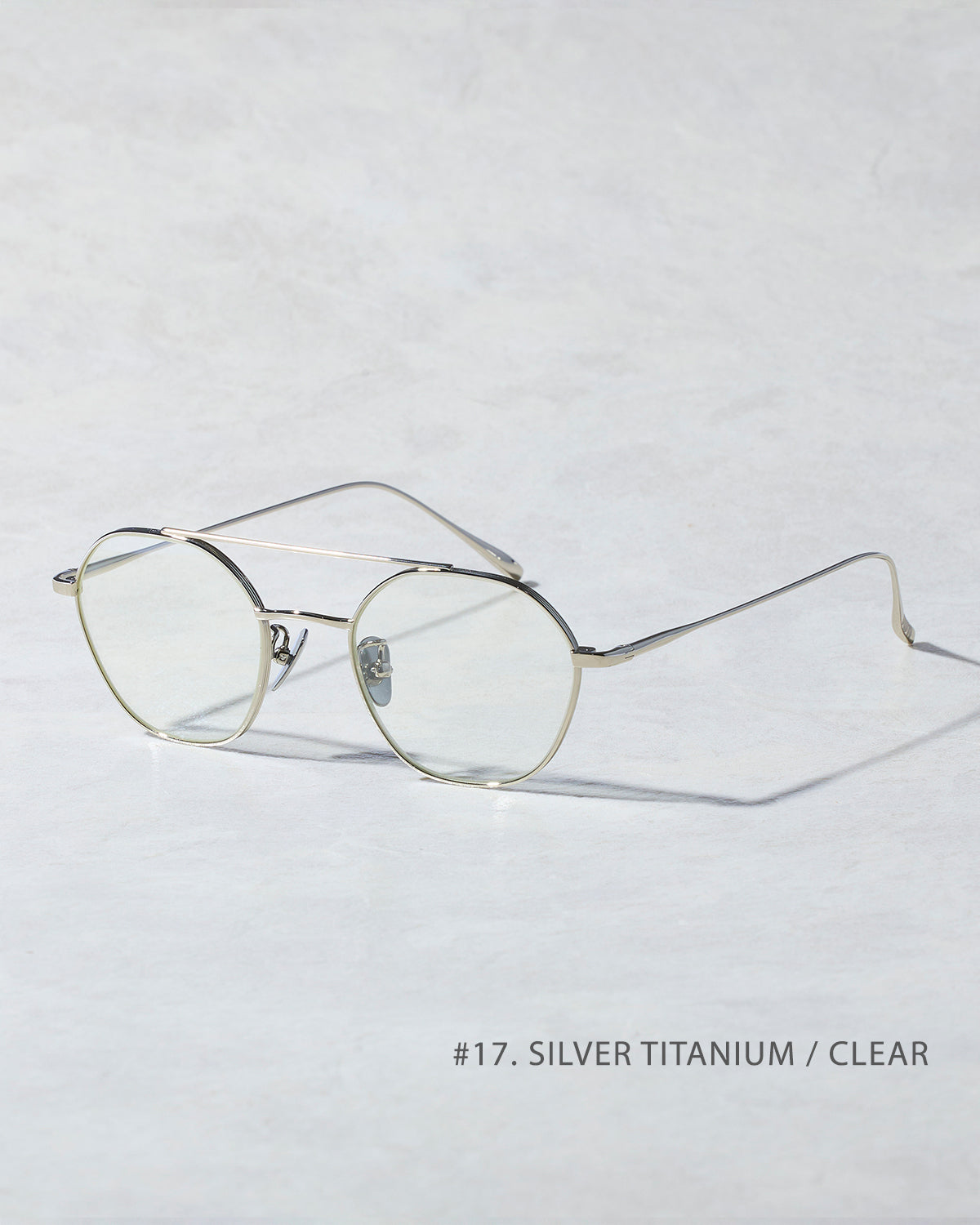 #17　SILVER TITANIUM / CLEAR