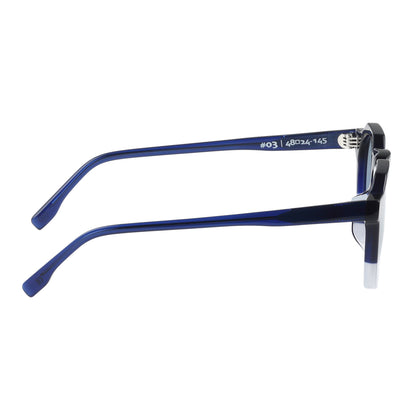 #03　BLUE × CLEAR WHITE / GRAYISH BLUE