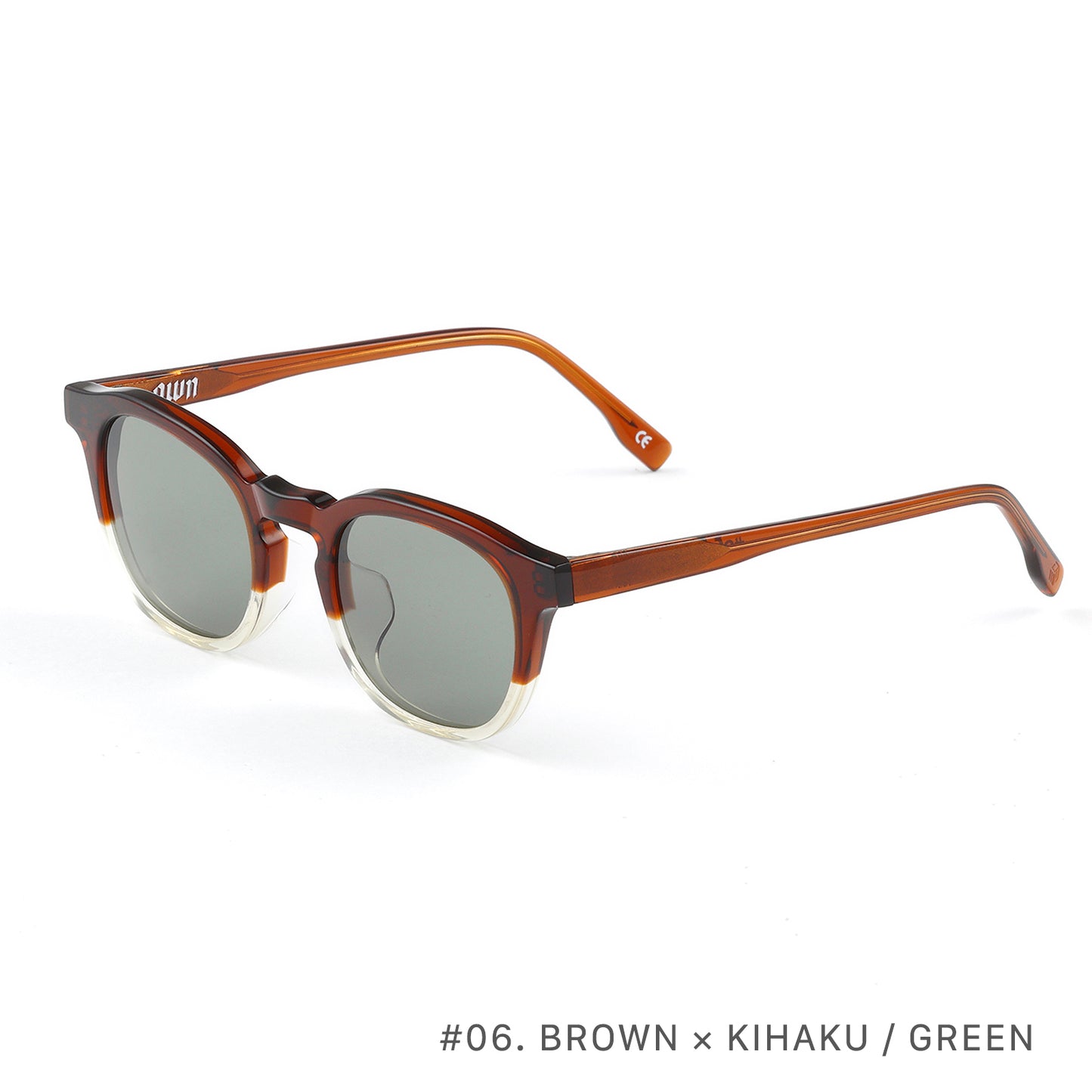 #06　BROWN × KIHAKU / CLEAR to BROWN (調光)