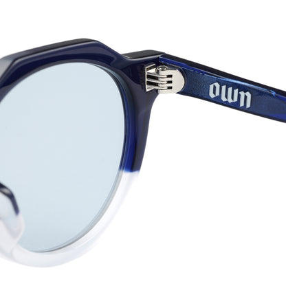 #03　BLUE × CLEAR WHITE / GRAYISH BLUE