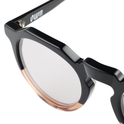 #03　BLACK × OLD ROSE / LIGHT GREY