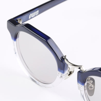 #09　BLUE × CLEAR / CLEAR GREY