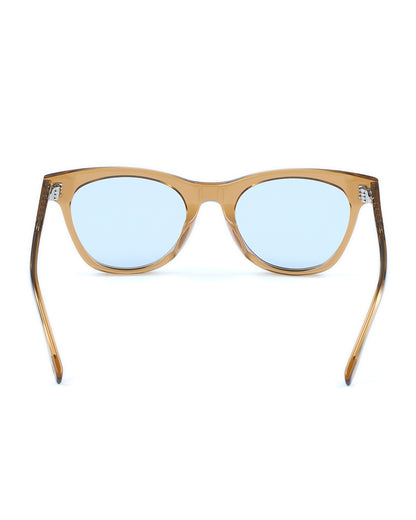 #14　CLEAR BROWN / SMOKEY BLUE