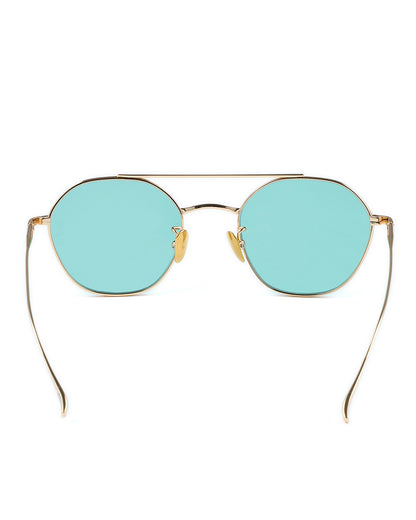 #17　GOLD TITANIUM / LIGHT GREEN