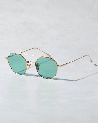 #17　GOLD TITANIUM / LIGHT GREEN