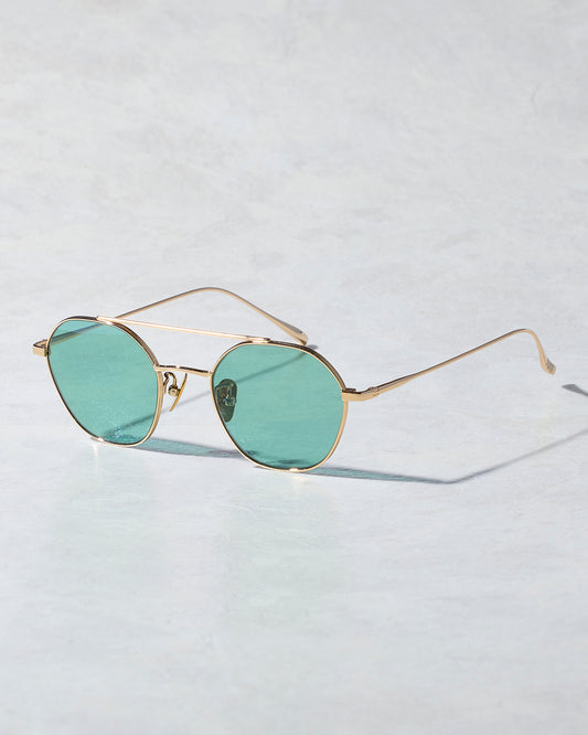 #17　GOLD TITANIUM / LIGHT GREEN