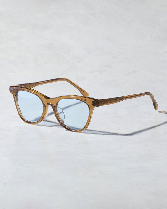 #14　CLEAR BROWN / SMOKEY BLUE