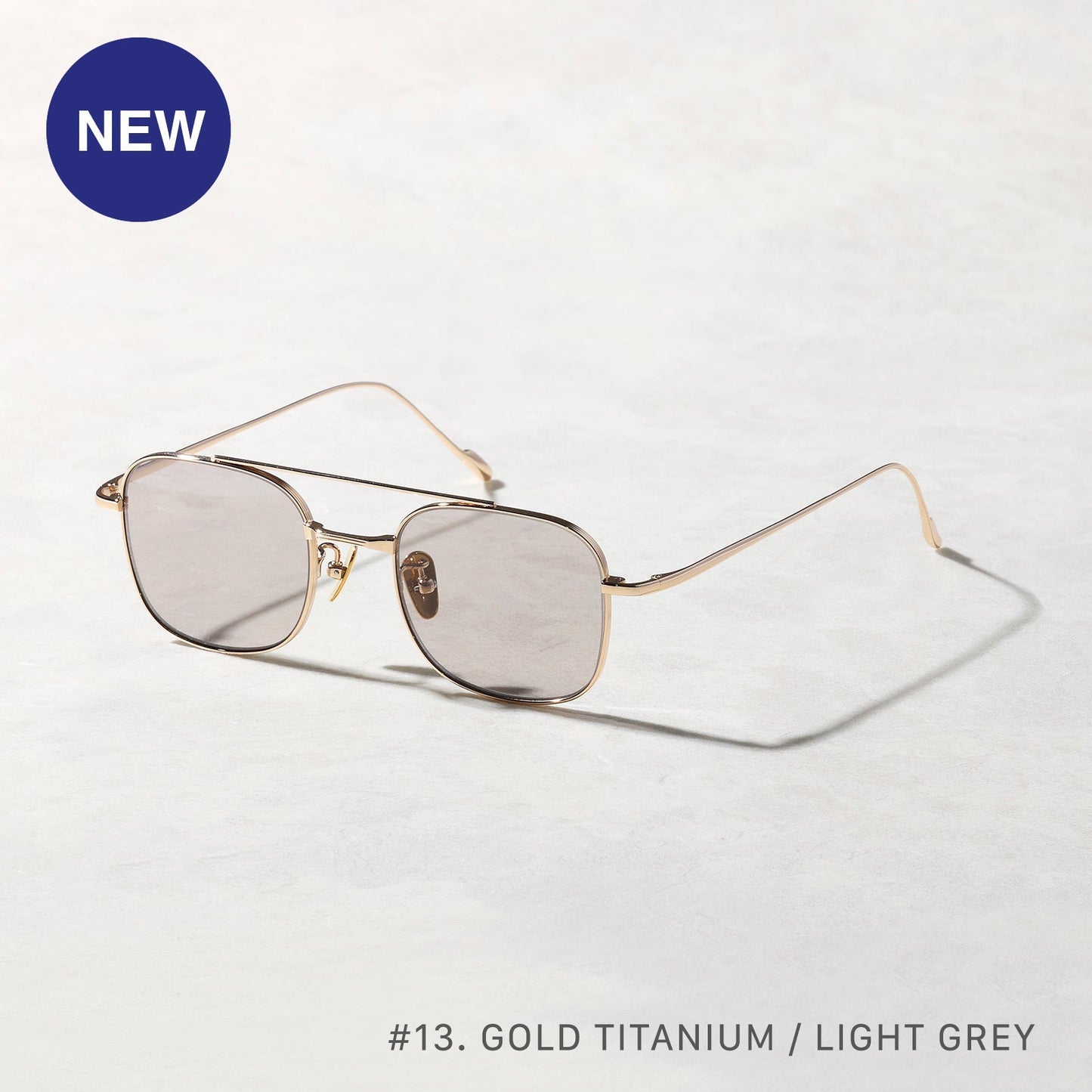 【5月下旬発売】#13　GOLD TITANIUM / LIGHT GREEN (3310)
