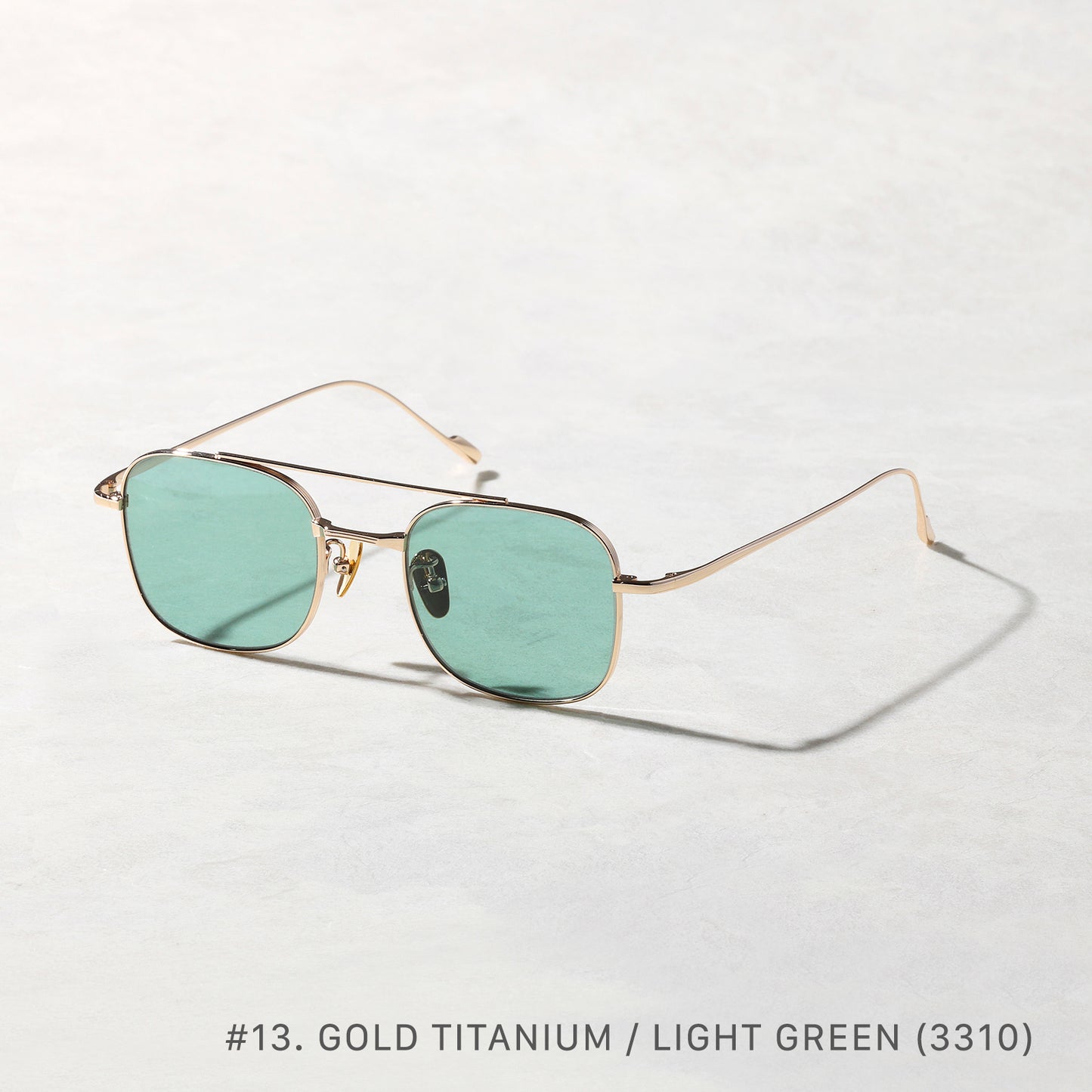 #13　GOLD TITANIUM / CLEAR