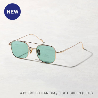 #13　GOLD TITANIUM / LIGHT GREEN (3310)